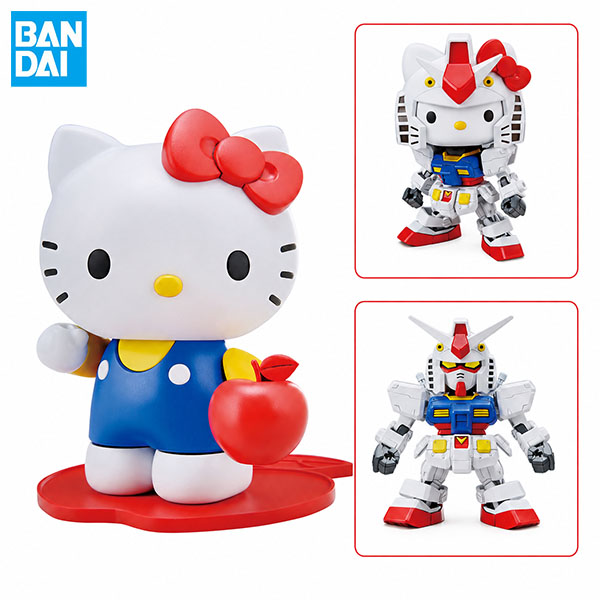 Bandai Gundam vs Hello Kitty SD EX-Standard 016 RX-78-2 Gundam and Hello Kitty Plastic Model Kit